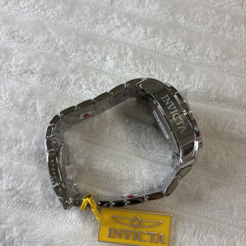 Invicta Pro Diver Chronograph Quartz Silver Dial Stainless Steel Men's Watch - Picture 3 of 6